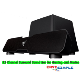 Razer Leviathan 5.1 Channel Surround Sound Bar for Gaming and Movies