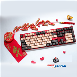 Ducky One 2 Rosa Chinese New Year time limited edition/ RED SW