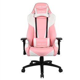 Anda Seat Special Edition Large gaming Chair with 4D Armrest (Pink White)