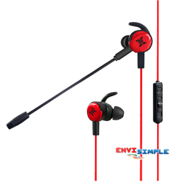 NUBWO X (x100) Red Professional Stereo In-Ear Gaming