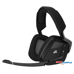 Corsair VOID PRO RGB Wireless  Premium Gaming Headset Dolby Headphone 7.1 carbon