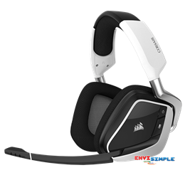 Corsair VOID PRO RGB Wireless  Premium Gaming Headset Dolby Headphone 7.1 / White