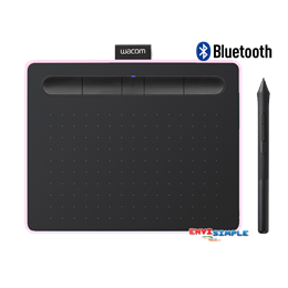 Wacom Intuos Pen Medium , Bluetooth Berry Pink
