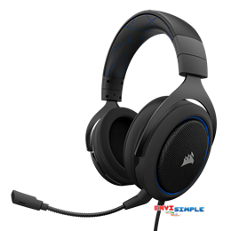 Corsair HS50 Stereo Gaming Headset / Blue