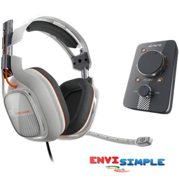 ASTRO A40 HEADSET GEN2 Light Grey+MIXAMP PRO Dolby Digital 7.1
