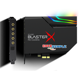 Creative Sound BlasterX AE-5  Hi-Resolution PCIe Gaming Sound Card and DAC with RGB 