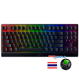 Razer BlackWidow V3 Tenkeyless - Green Switch /ภาษาไทย