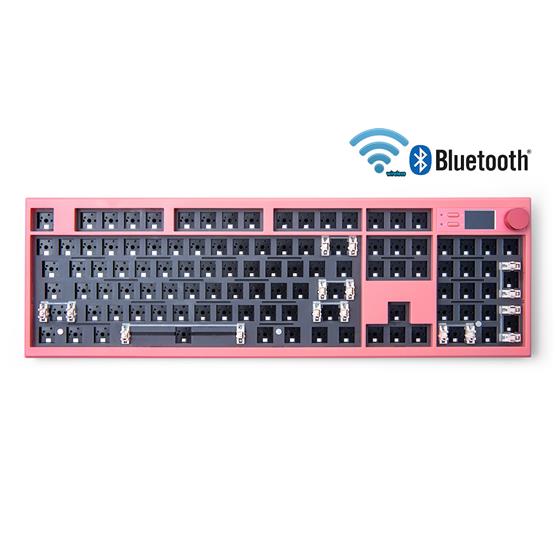 LOGA BASE 104 BAREBONE : Wireless Mechanical Keyboard / Pink