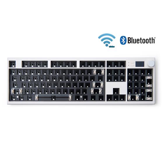 LOGA BASE 104 BAREBONE : Wireless Mechanical Keyboard / White