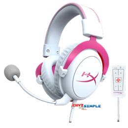 HyperX Cloud II Gaming Headset Pink