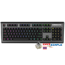 SteelSeries Apex M650 RGB body GREY ฺBlack sw (Thai)