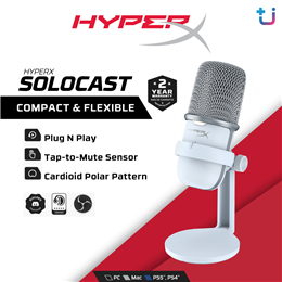 HyperX SoloCast /สีขาว