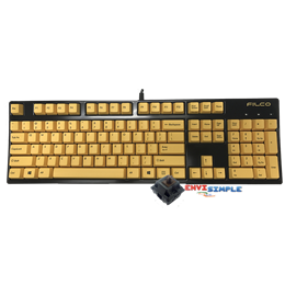 FILCO KEYBOARD MAJESTOUCH 2 FULL SIZE YELLOW Frame JET Black[Brown SW] 