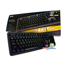 TECFON K71 MAGIC High end Waterpoof Mechanical Keyboard (Blue Switch)