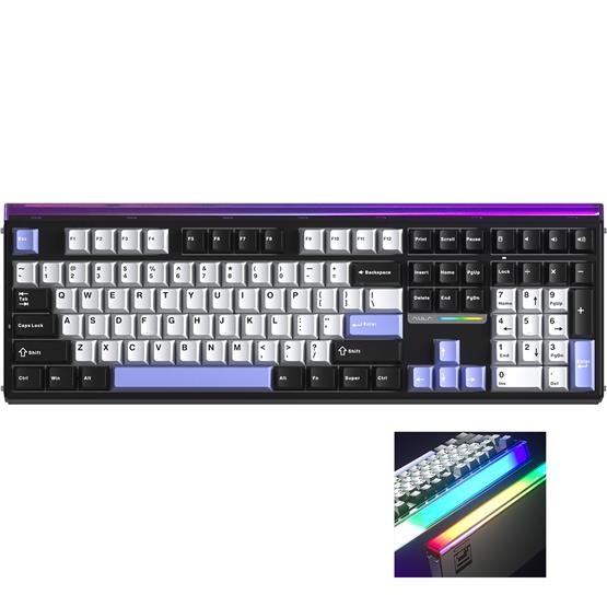  AULA H108 3IN1 WIRELESS (BLACK/WHITE/PURPLE) [LIGHT SILENT SWITCH] (EN/TH)
