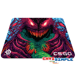 Steelseries QcK+ CS:GO Hyper Beast Edition