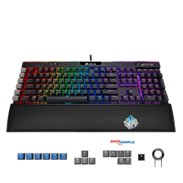 Corsair K95 RGB PLATINUM XT MX Blue/แป้น ENG