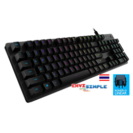 Logitech G512 Carbon RGB Mechanical Gaming Keyboard/Romer-G linear