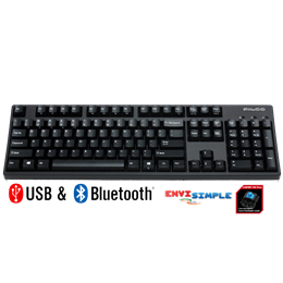 FiLco Majestouch Convertible 2 Bluetooth Blue switch/US ASCII