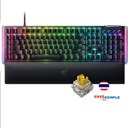 Razer Blackwidow V4 /Yellow Switches ภาษาไทย