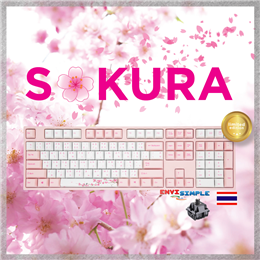 Varmilo SAKURA MX Cherry Speed Silver  Limited edition/ภาษาไทย