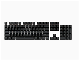 Corsair PBT Double-shot Keycaps Onyx Black/EN