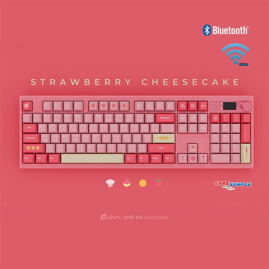 LOGA BASE 104 PRE-BUILT EDITION / Strawberry Cheesecake
