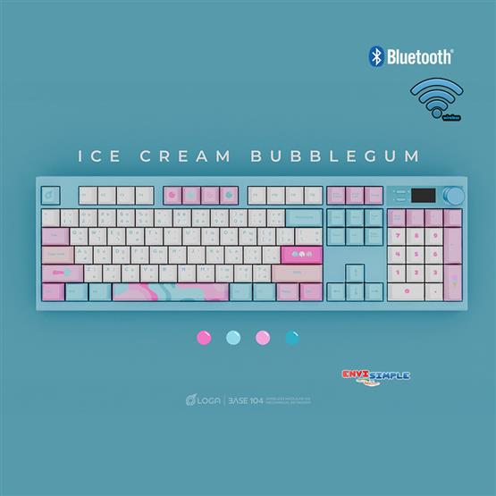 LOGA BASE 104 PRE-BUILT EDITION / Ice Cream Bubblegum