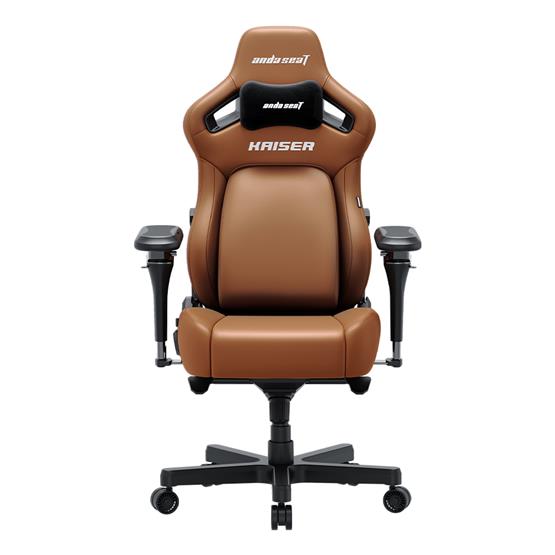 Anda Seat Kaiser 4 6D Armrest Series Bentley Brown น้ำตาลหนัง