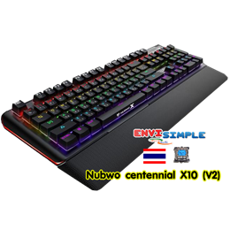 Nubwo centennial X10 (V2) RGB Blue SW 