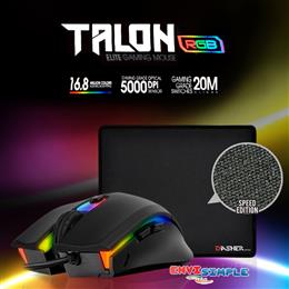 Tt eSPORTS Talon Elite RGB แถมฟรี แผ่นรองเม้าส์