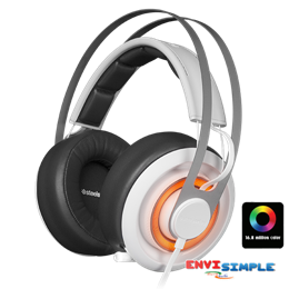 steelseries siberia elite prism White