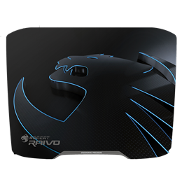Roccat Raivo Stealth Black- High Velocity Gaming Mousepad
