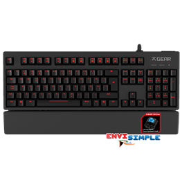Fnatic RUSH Mechanical Keyboard Blue sw