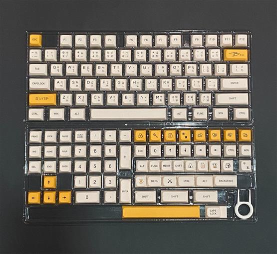  Honey Milk Thai Keycap Set ปุ่มคีย์บอร์ด PBT Dye-subbed 140 คีย์  /XDA PROFILE /  ภาษาไทย 