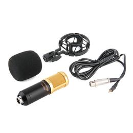 Microphone BM800 Professional studio Condenser แถมฟรี ชุดขาตั้ง+POPFILTER ป้องกันลมกระทบไมค์