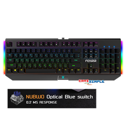 Nubwo FENRIR X27 Opitcal Blue Switch