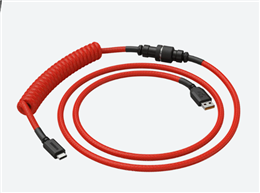 Glorious Coiled Cable / Crimson red