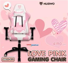 Nubwo Gaming chair 011 ชมพู
