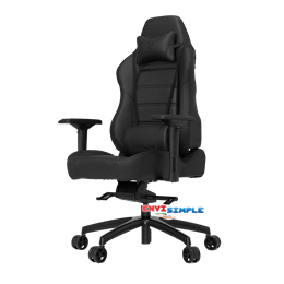 Vertagear PL6000 Gaming Chair Black/Black