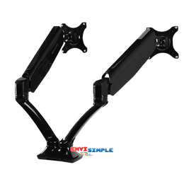 MONITOR MOUNT (ขาตั้งจอ) FLEXISPOT DUAL MONITOR MOUNT F7D (BLACK)