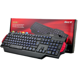 Oker keyboard S9 (มีไฟ)
