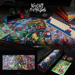 LOGA X PUCK V2 : Mantra XXL mousepad : Keep calm and play more games [Limited Edition]