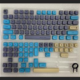 Keycap Blue Cat PBT Sublimation /XDA PROFILE  /126 คีย์แคป 