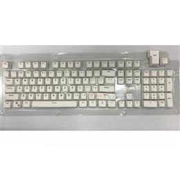 Keycap 104 Key/ENG/ไฟลอด ขาว