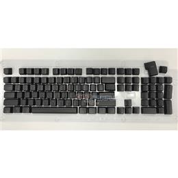 Keycap 104 Key/ENG/ไฟลอด ดำ