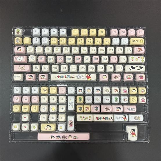 ปุ่มคีย์บอร์ด Crayon Shin-chan ชุด 2/PBT / Cherry MOA PROFILE 132 คีย์/ THAI