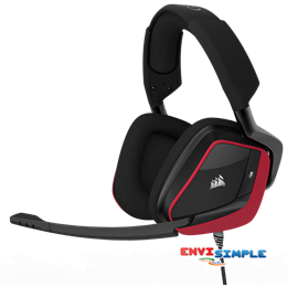 Corsair VOID PRO Surround Premium Gaming Headset Dolby Headphone 7.1 / RED