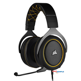 CORSAIR/ HS60 PRO SURROUND Gaming Headset — Yellow