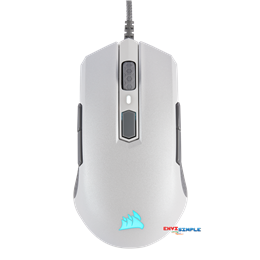 Corsair M55 RGB PRO Ambidextrous Multi-Grip Gaming Mouse/white
